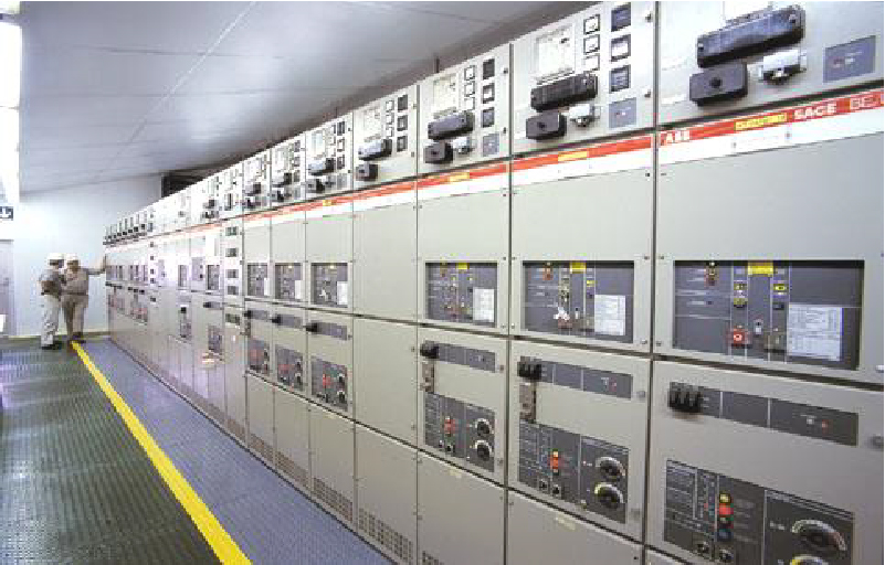 Installation of a Motor Control Centre-100