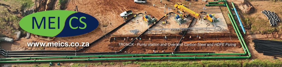 TRONOX - Pump station and Overland Carbon Steel and HDPE Piping